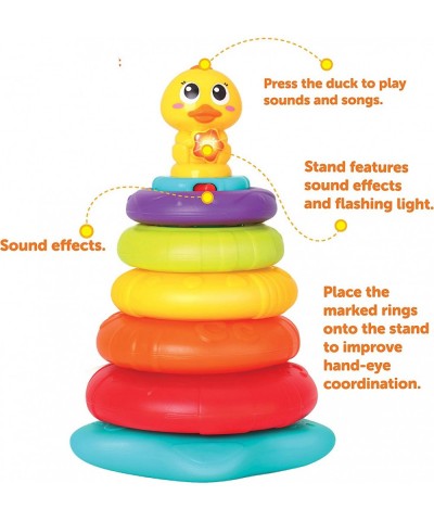 JOYIN Baby Activity Center Flashing Baby Stack Toys with Shape Color Sorting Alphabet Activity Cube Music Cute Toys $34.14 Ea...