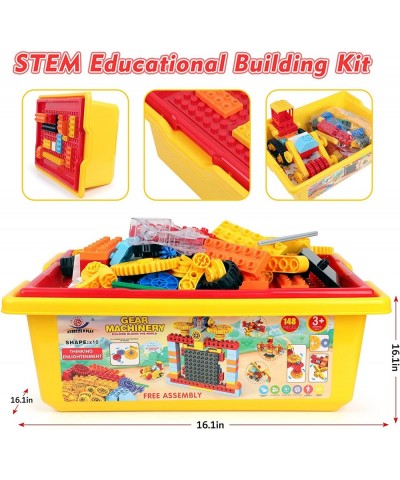 STEM Building Toys for Kids Kindergarten Preschool Educational Learning Toys with Storage Box Gifts for Boys Girls Toddlers A...