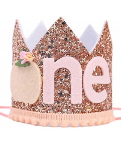 Pumpkin 1st Birthday Crown - Pumpkin Birthday Decorations Floral Pumpkin Birthday Crown Birthday Tiara $19.80 Kids' Party Hats