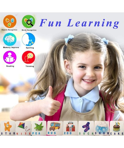 Educational Toys for 4 5 6 Year Old Boy Gifts Kids Learning Activities Sight Words Flash Cards Kindergarten Spelling Learning...