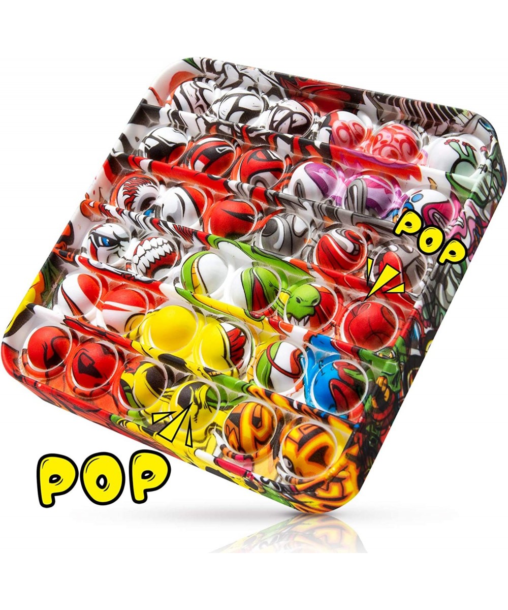 Pop Fidget Toy - Push It Bubble Fidget Sensory Toy (Square2) $15.76 Fidget Toys