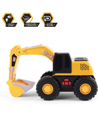 Construction Tough Machines 10" Light & Sound Excavator Toy $28.39 Kids' Play Construction Vehicles