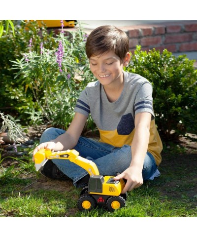 Construction Tough Machines 10" Light & Sound Excavator Toy $28.39 Kids' Play Construction Vehicles