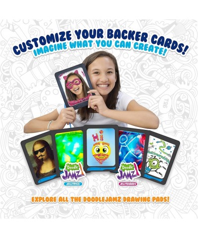 DoodleJamz JellyBoards — Squishy Drawing Pads Filled with Non-Toxic Sensory Gel – No-Mess Fidget Art – ASMR – Re-usable for E...