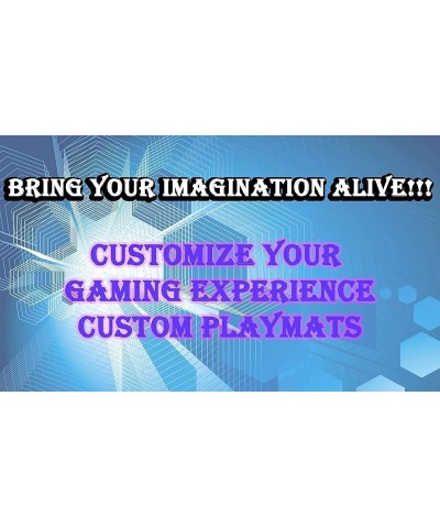 Custom Playmat 14" x 24" Your Design Printed Any Image Tournament and Card Game Legal $31.61 Card Games