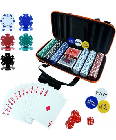 11.5 Gram Poker Chip Set - 300 PCS Casino Poker Chips with High-Strength Oxford Cloth Handbag for Texas Holdem Blackjack Gamb...