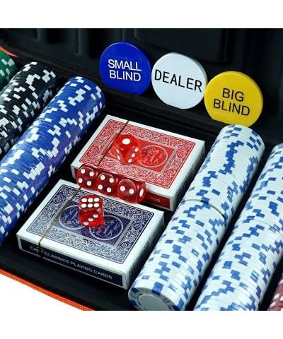 11.5 Gram Poker Chip Set - 300 PCS Casino Poker Chips with High-Strength Oxford Cloth Handbag for Texas Holdem Blackjack Gamb...