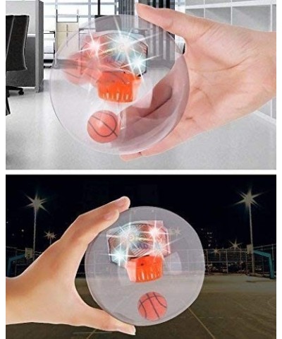 Shoot a Basketball Mini Handheld Shooting Ball Electronic Game Party Favor Anti-Stress Novelty Toys with LED Lights and Sound...