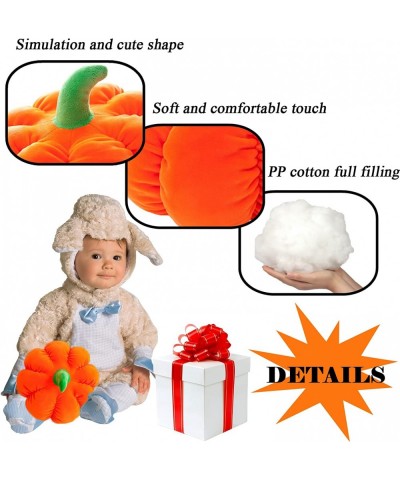 9.84" Stuffed Pumpkin Plush Toy Pillow Halloween Pumpkin Decor Gifts for Kids $20.71 Kids' Plush Toy Pillows