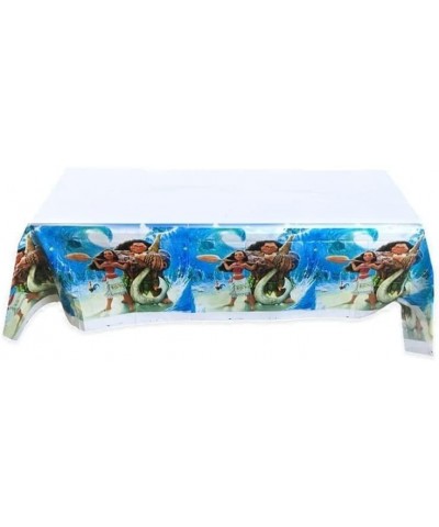 1pcs Moana Tablecloth Disposable Tablecover Birthday Party Supplies and Decorations for Kid Boy Baby Shower Rectangle Tables ...