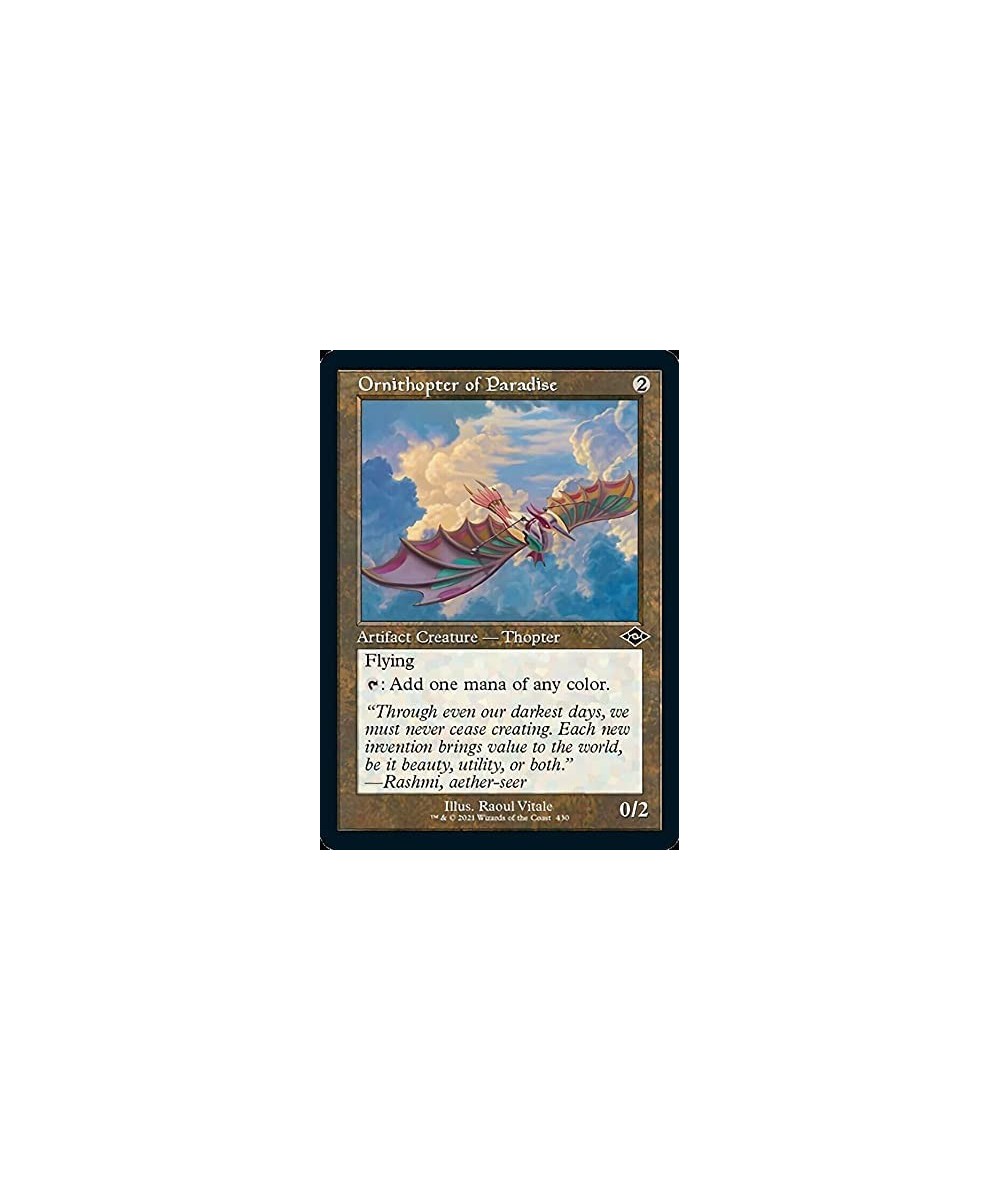 Magic: the Gathering - Ornithopter of Paradise (430) - Retro Frame - Modern Horizons 2 $11.59 Trading Cards & Accessories