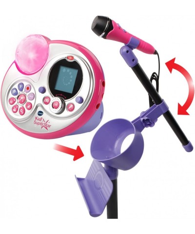 Kidi Super Star Karaoke System with Mic Stand Amazon Exclusive $84.98 Electronic Learning & Education Toys