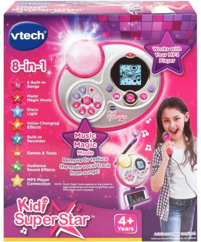 Kidi Super Star Karaoke System with Mic Stand Amazon Exclusive $84.98 Electronic Learning & Education Toys