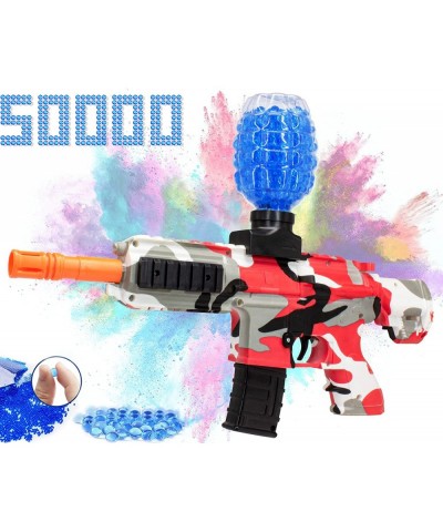 Gel Ball Blaster Full Auto Splatter Ball Blasters with 50000 Water Beads Splatter Ball Blaster for Outdoor Activities Shootin...