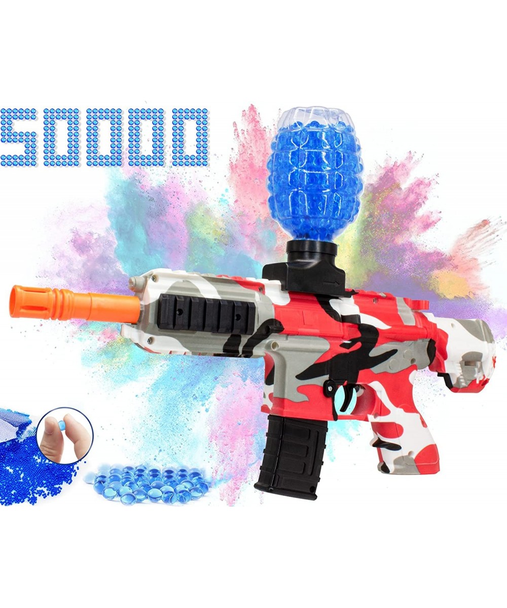 Gel Ball Blaster Full Auto Splatter Ball Blasters with 50000 Water Beads Splatter Ball Blaster for Outdoor Activities Shootin...