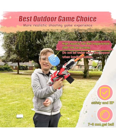 Gel Ball Blaster Full Auto Splatter Ball Blasters with 50000 Water Beads Splatter Ball Blaster for Outdoor Activities Shootin...