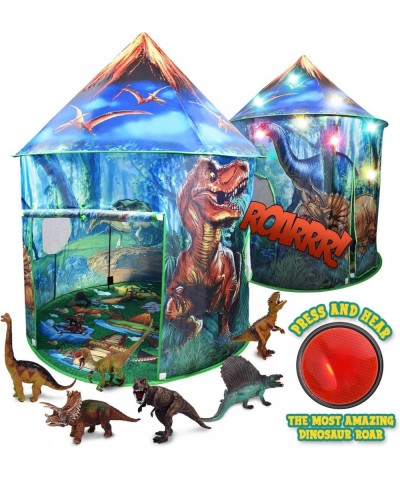 Dinosaur Pop-Up Kids’ Tent – Indoor & Outdoor Play Tent for Boys & Girls – Includes Tent Remote Controlled Lights Dinosaur Ro...