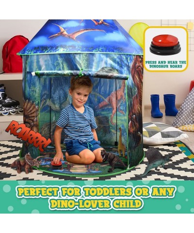 Dinosaur Pop-Up Kids’ Tent – Indoor & Outdoor Play Tent for Boys & Girls – Includes Tent Remote Controlled Lights Dinosaur Ro...