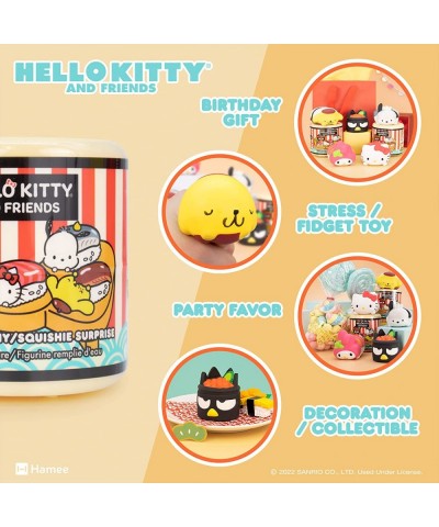 Sanrio Hello Kitty and Friends Cute Water Filled Surprise Capsule Squishy Toy [Sushi] [Birthday Gift Bag Party Favor Gift Bas...