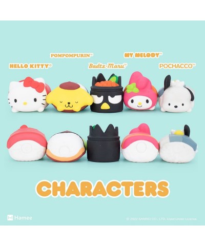 Sanrio Hello Kitty and Friends Cute Water Filled Surprise Capsule Squishy Toy [Sushi] [Birthday Gift Bag Party Favor Gift Bas...