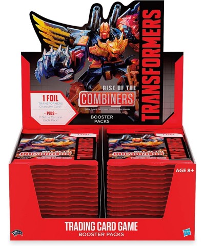 Transformers TCG: Rise of The Combiners Booster Box | 30 Booster Packs | 8 Transformers Cards Per Booster Pack $90.50 Card Games