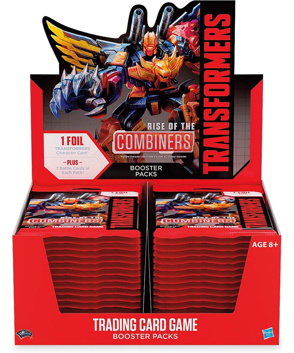 Transformers TCG: Rise of The Combiners Booster Box | 30 Booster Packs | 8 Transformers Cards Per Booster Pack $90.50 Card Games