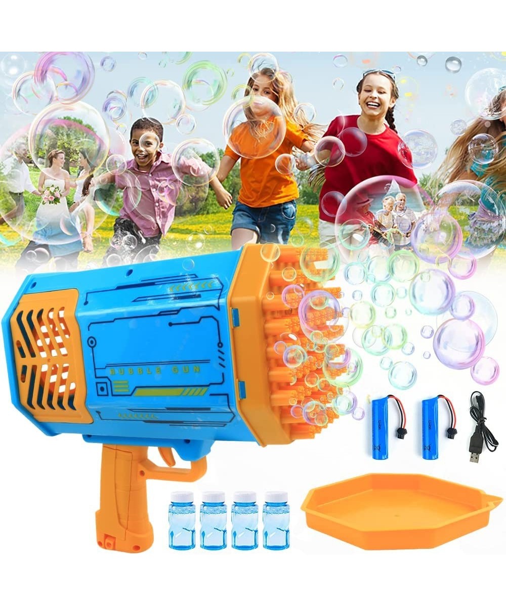 69-Hole Bubble Machine with LED Light | Electric Automatic Bubble Maker for Kids Summer Indoor Outdoor Bubble Blower Bubble M...