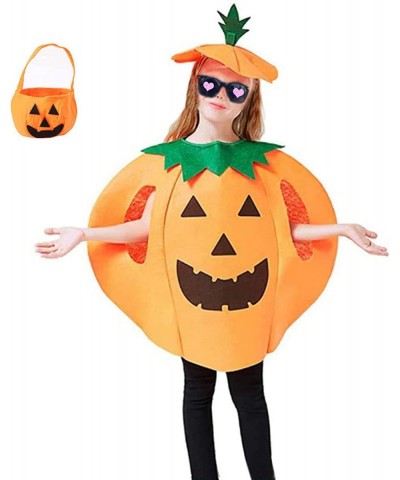 3PCS Halloween Cosplay Pumpkin Costume for Kids Children Cosplay Party Clothes $34.03 Kids' Costumes