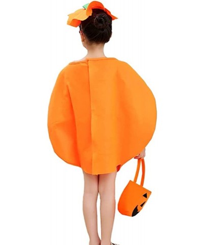 3PCS Halloween Cosplay Pumpkin Costume for Kids Children Cosplay Party Clothes $34.03 Kids' Costumes