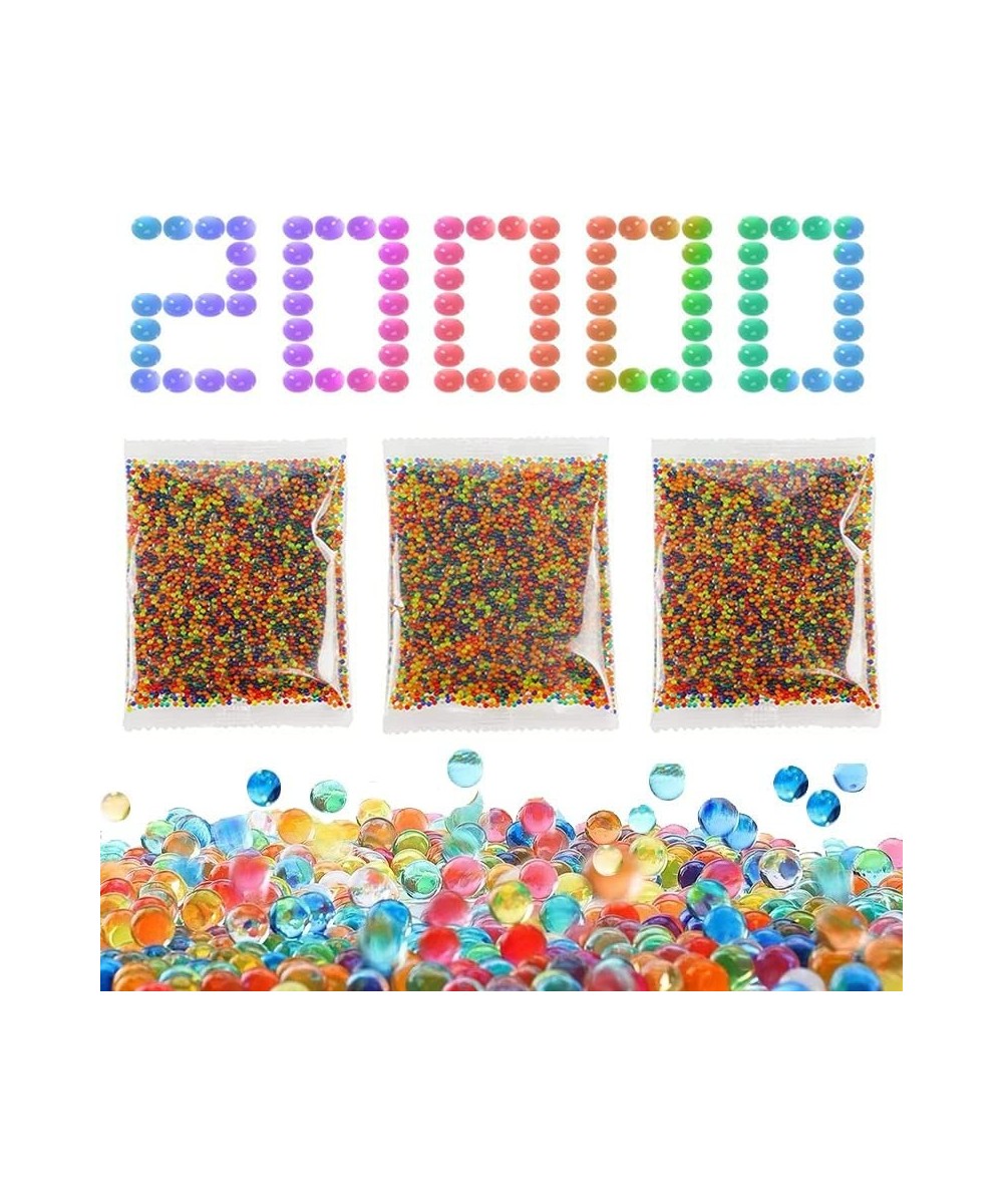 20000 PCS Gel Blaster Ammo Water Balls Beads Refill Ammo 10 Colors Mixed Water Bullets Beads Made for Non-Toxic Water Based B...