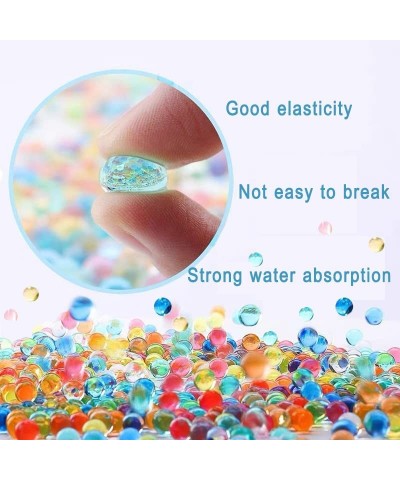 20000 PCS Gel Blaster Ammo Water Balls Beads Refill Ammo 10 Colors Mixed Water Bullets Beads Made for Non-Toxic Water Based B...