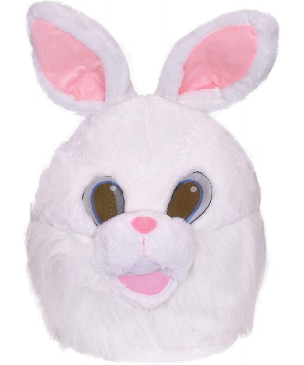 BM561 Bunny Mask Mascot Men Women White $81.47 Kids' Dress-Up Accessories