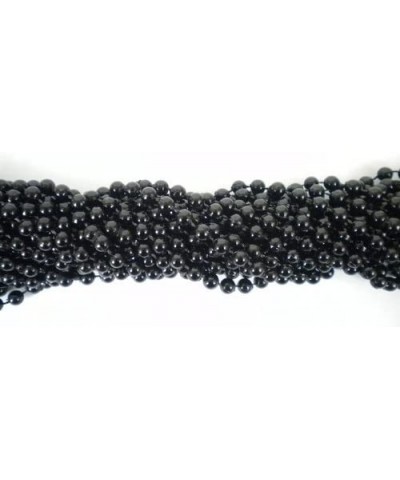 33 inch 07mm Round Black Mardi Gras Beads - 6 Dozen (72 Necklaces) $24.43 Kids' Dress-Up Accessories