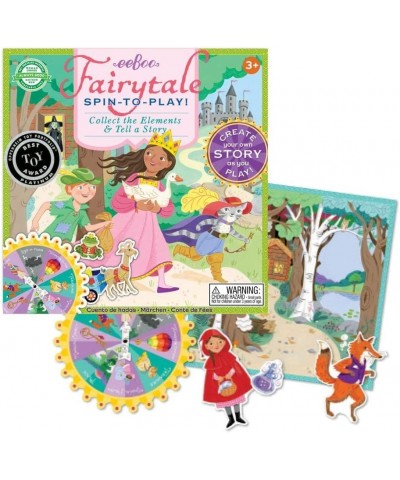 eeBoo: Fairytale Spinner Collect the Elements & Tell a Story Create Your Own Story as you Play For 2 to 4 Players For Ages 5 ...