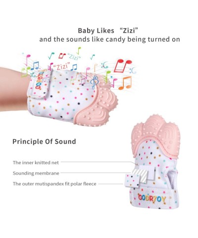 Baby Teething Mittens Soothing Pain for 0-6 Months Baby $15.53 Baby Teether Toys