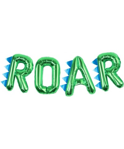 Dinosaur Party Decorations Balloons Roar Birthday Supplies Safari Jungle Banner For Boy Foil Safari $20.94 Kids' Party Decora...