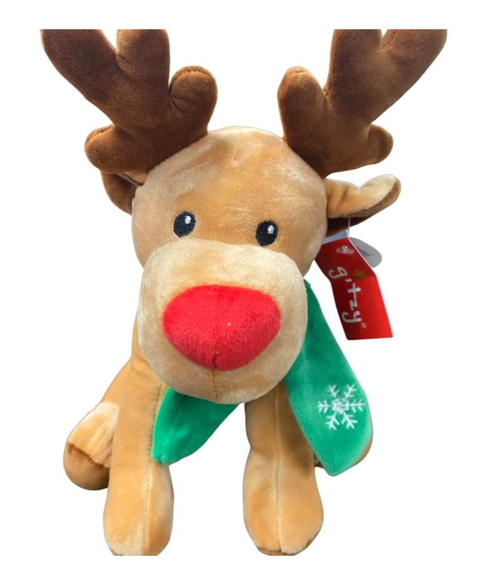 Holiday Reindeer - Christmas Reindeer Stuffed Animal - Cute Plushies for Adults and Kids - Adorable Soft Festive Reindeer wit...