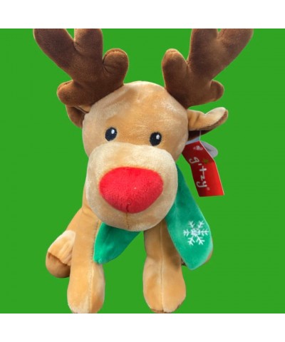 Holiday Reindeer - Christmas Reindeer Stuffed Animal - Cute Plushies for Adults and Kids - Adorable Soft Festive Reindeer wit...