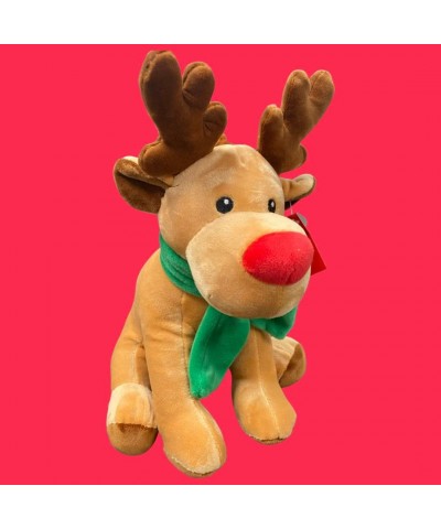 Holiday Reindeer - Christmas Reindeer Stuffed Animal - Cute Plushies for Adults and Kids - Adorable Soft Festive Reindeer wit...