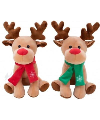 Holiday Reindeer - Christmas Reindeer Stuffed Animal - Cute Plushies for Adults and Kids - Adorable Soft Festive Reindeer wit...