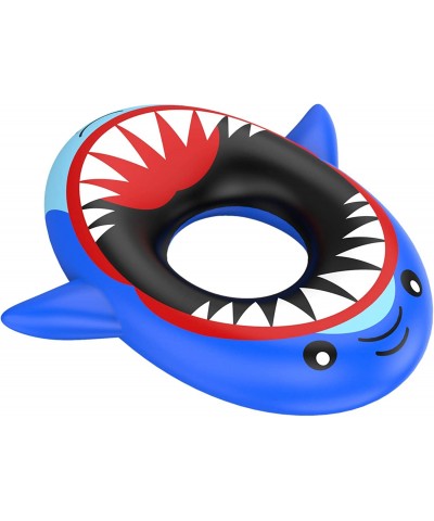 Inflatable Pool Floats Shark Pool Floaties for Adults Kids Teens Kiddie Pool Toys Water Fun Summer Beach Swimming Pool Inflat...