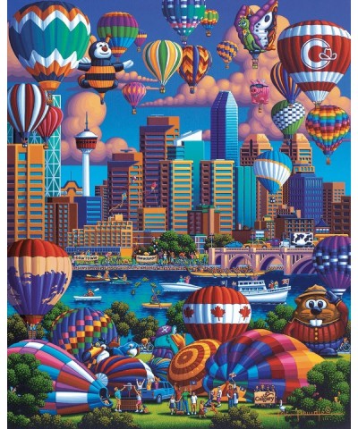 Dowdle Jigsaw Puzzle - Above Calgary - 1000 Piece $39.06 Jigsaw Puzzles