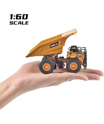 1/60 Scale Diecast Metal Dump Truck Toy Mini Construction Vehicles Small Play Truck Toy for Boys Kids $28.73 Kids' Play Trucks