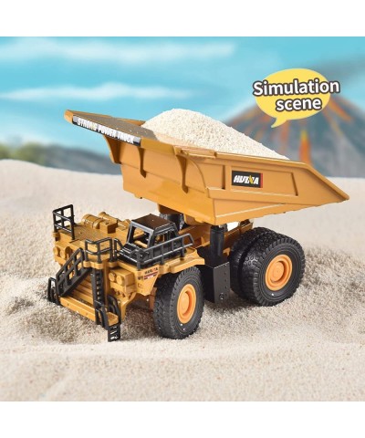 1/60 Scale Diecast Metal Dump Truck Toy Mini Construction Vehicles Small Play Truck Toy for Boys Kids $28.73 Kids' Play Trucks