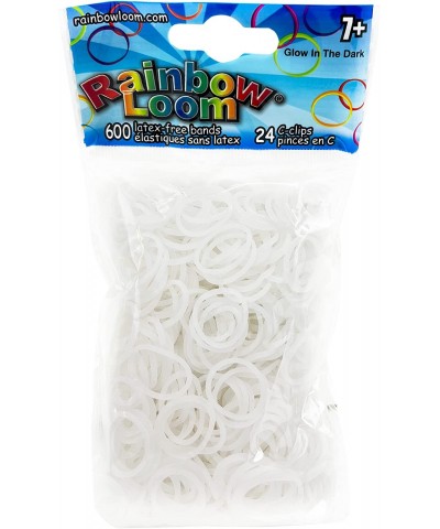 Glow Rubber Bands with 24 C-Clips (600 Count) Glow in the Dark $14.98 Kids' Drawing & Writing Boards