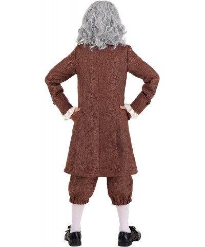 Kids Benjamin Franklin Colonial Costume Boys American Revolution Benjamin Franklin Costume $75.73 Kids' Costumes