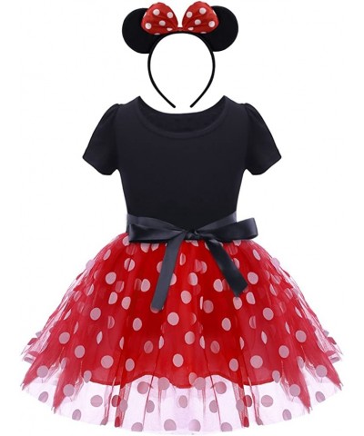 Kids Baby Girls Mouse Birthday Outfit Polka Dots Dress Headband Cake Smash Halloween Cosplay Costume Photo Shoot 1-6T $34.96 ...