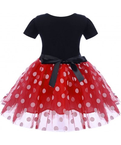 Kids Baby Girls Mouse Birthday Outfit Polka Dots Dress Headband Cake Smash Halloween Cosplay Costume Photo Shoot 1-6T $34.96 ...