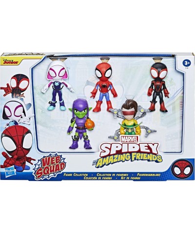 Marvel Spidey and His Amazing Friends Web Squad Figure Collection 5 Action $77.49 Action Figures