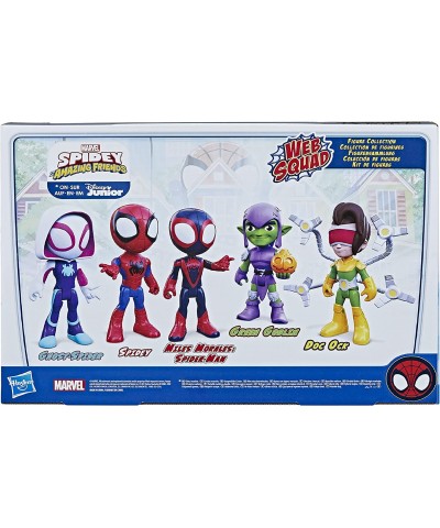 Marvel Spidey and His Amazing Friends Web Squad Figure Collection 5 Action $77.49 Action Figures